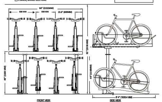 Bike Racks Stackable Bike Racks