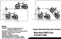 stackable bike rack